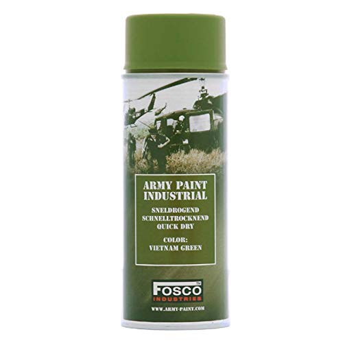 Fosco Army Farbspray Dosen - 400 ml, Farbe:Vietnam Green von Fosco