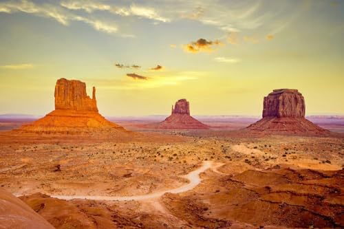 Fertig gerahmtes Leinwandbild - Motiv: Impression aus dem Monument Valley in Arizona/USA - Bilder/Fotos/Wandbilder aus Amerika, Größen Name: 120 x 80 cm Fertig gerahmtes Leinwandbild - Motiv: Impression aus dem Monument Valley in Arizona/USA - Bilder/Fotos/Wandbilder aus Amerika, Größen Name: 120 x 80 cm von Fotografie Torsten Ackermann