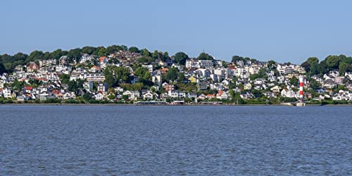 Panorama Leinwandbild - Fotomotiv: Blick auf das Treppenviertel in Hamburg Blankenese Fotos/Bilder/Wandbilder/Souvenirs, Größen Name: 80 x 40 cm Panorama Leinwandbild - Fotomotiv: Blick auf das Treppenviertel in Hamburg Blankenese Fotos/Bilder/Wandbilder/Souvenirs, Größen Name: 80 x 40 cm von Fotografie Torsten Ackermann