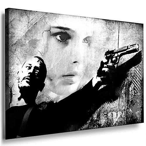 Fotoleinwand24 Bild auf Keilrahmen - Leon Der Profi AA0166 / Schwarz-Weiß / 80x60 cm Fotoleinwand24 Bild auf Keilrahmen - Leon Der Profi AA0166 / Schwarz-Weiß / 80x60 cm von Fotoleinwand24