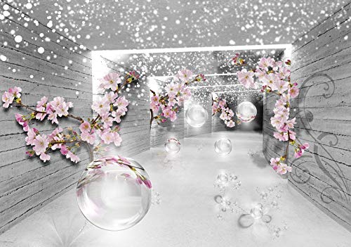 Forwall Fototapete Blumen 3D EFFEKT Orchidee Optische Illusion Moderne Wohnzimmer Schlafzimmer Vlies Tapete Wandtapete UV-Beständig Hohe Auflösung Montagefertig (3360, VEXXXXL (416x290 cm) 4 Bahnen) von Fototapete Consalnet