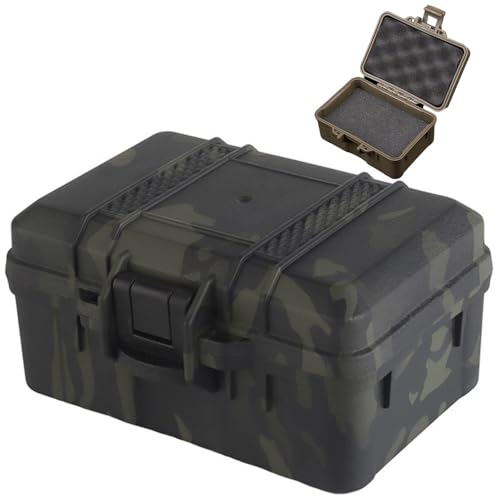 Fotrsta Taktische Aufbewahrungsbox, (12.4 * 8cm) Staub Und Schock-Absorption, Große Kapazität Lagerung, Ausgestattet Mit Schnitt Karierten Baumwolle von Fotrsta