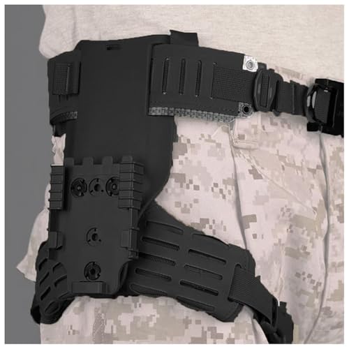 Fotrsta Taktisches Drop Leg Band Strap, Gun Holster Platform Adapter Oberschenkel Holster Leg Hanger Militär Für QLS-Kit Airsoft-Taktikausrüstung von Fotrsta