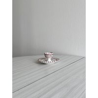 Handbemalter Eierbecher Aus Keramik, Rote Und Grüne Handgemalte Muster, Vintage-Handarbeit, Frühstücksdeko, Keramikgeschenk Handbemalter Eierbecher Aus Keramik, Rote Und Grüne Handgemalte Muster, Vintage-Handarbeit, Frühstücksdeko, Keramikgeschenk von FouilleVintage