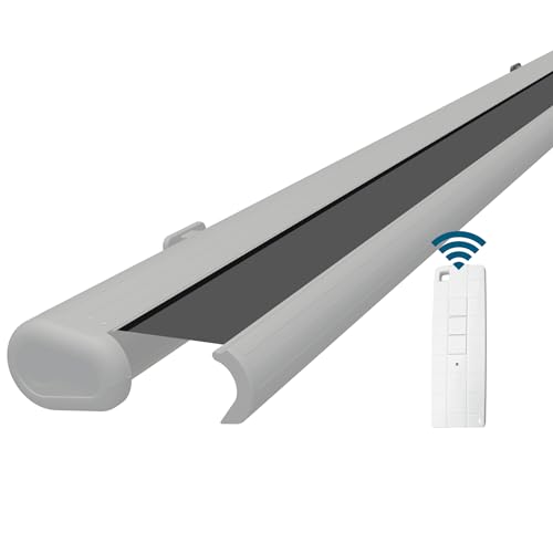 Eclipse Vollkassettenmarkise Premium elektrisch 3,5x3m Markise Balkon Terrassenüberdachung Kassettenmarkise Gelenkarm Polyacryltuch UV-Schutz 50+ Smarthome-fähiger Dooya Motor, Markisentuch: Grau Eclipse Vollkassettenmarkise Premium elektrisch 3,5x3m Markise Balkon Terrassenüberdachung Kassettenmarkise Gelenkarm Polyacryltuch UV-Schutz 50+ Smarthome-fähiger Dooya Motor, Markisentuch: Grau von Four & More