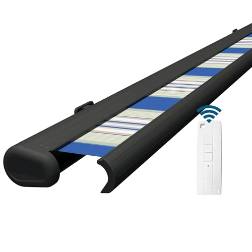 Eclipse Vollkassettenmarkise elektrisch 2,5x2m anthrazites Gehäuse Markise Balkon Terrassenüberdachung Gelenkarm Polyacryltuch UV-Schutz 50+ Smarthome-fähiger Dooya Motor, Markisentuch: Meeresfarben Eclipse Vollkassettenmarkise elektrisch 2,5x2m anthrazites Gehäuse Markise Balkon Terrassenüberdachung Gelenkarm Polyacryltuch UV-Schutz 50+ Smarthome-fähiger Dooya Motor, Markisentuch: Meeresfarben von Four & More