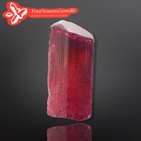 85 Ct Red Terminated Elbaite Turmalin Kristall Aus Der Cruzeiro Mine, São José Da Safira, Minas Gerais, Brasilien von FourSeasonsGems85