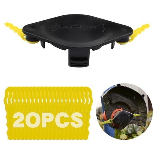 【Upgrade-Schnelllast】 A6481 A6485 Fadenspule Klingenkopf kompatibel mit Black Decker Rasentrimmer STC1820 STC1840 ST1823 BESTA530,Fadenspulen A6481 A6485 Ersatz,20 Stück Klingen 【Upgrade-Schnelllast】 A6481 A6485 Fadenspule Klingenkopf kompatibel mit Black Decker Rasentrimmer STC1820 STC1840 ST1823 BESTA530,Fadenspulen A6481 A6485 Ersatz,20 Stück Klingen von FourShow