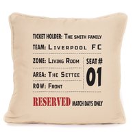 Personalisiertes Liverpool Fan Geschenk Design Kissen 45x45cm Perfektes Für Weihnachten Geburtstag Vatertag von Fourleafclovergifts