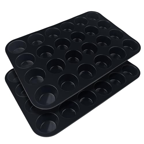 Fousenuk 2 Stück Mini Muffinform Silikon, Muffinblech Muffinförmchen Muffin Backform, Muffinformen Muffinbackformen Cupcake Förmchen Muffin Form, Backblech Muffinform 33×22×2.5cm Antihaftbeschichtet Fousenuk 2 Stück Mini Muffinform Silikon, Muffinblech Muffinförmchen Muffin Backform, Muffinformen Muffinbackformen Cupcake Förmchen Muffin Form, Backblech Muffinform 33×22×2.5cm Antihaftbeschichtet von Fousenuk