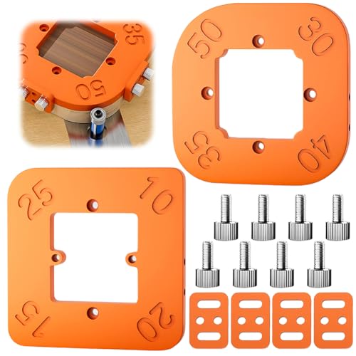 2 Stück Frässchablone Radius Schablonen Ecke, frässchablone oberfräse R10 R15 R20 R25 R30 R35 R40 R50, 4 in 1 Positionierungswerkzeug für Holzbearbeitung, Werkzeug DIY 2 Stück Frässchablone Radius Schablonen Ecke, frässchablone oberfräse R10 R15 R20 R25 R30 R35 R40 R50, 4 in 1 Positionierungswerkzeug für Holzbearbeitung, Werkzeug DIY von Fouvin