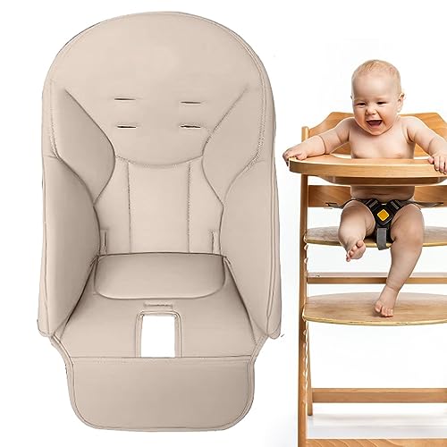 Fovolat Baby-Hochstuhl-Bezug, Baby-Hochstuhl-Kissenbezug, atmungsaktive Hochstuhl-Auflage, bequemes Baby-Esszimmerstuhl-Sitzkissen für Peg Perego, Baoneo, Kosmic Jan von Fovolat