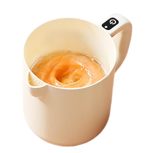Foway Eier Mixer - 2 In 1 Rührbecher Mit Sieb - 1L Reisschüssel Rührschüssel Automatischer Rührstab Küchenhelfer für Flüssignahrung Haushalt Milch Backen Reis von Foway