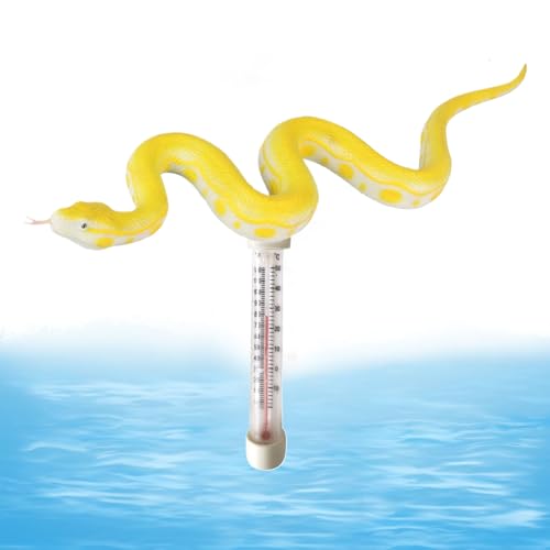 Foway Wassertemperatur-Sensor - Badethermometer Mit Tiercartoon-Motiv - Großes Wasserthermometer Für Innen- & Außenbereich Familie Kinder Badewanne Dusche Spa See von Foway