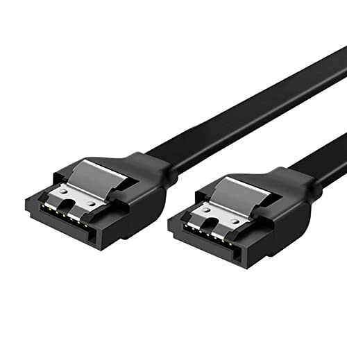 Fowybe Gerades Datenkabel,Gerades oder 90-Grad-SSD-Stromkabel | SSD HDD-Kabel 3.0 zu Festplatten -Laufwerken mit sicheren Verriegelungen von Fowybe