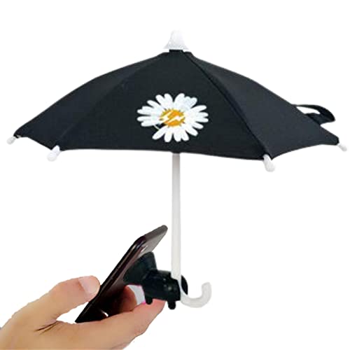 Fowybe Handyschirm für die Sonne | Universal-Schirmständer mit Saugnapf für Zuhause im Freien - Universal-Saugnapfständer für den Außenbereich, blendfrei, niedlicher Sonnenschirmhalter für Kinder von Fowybe