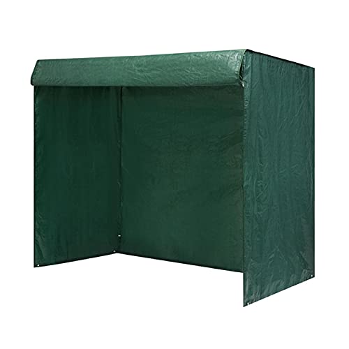 Fowybe Hollywoodschaukel Abdeckung,2-Sitzer-Gartenschaukel-Abdeckung wasserdichte Anti-UV-Hängemattenabdeckung,schutzhülle Für Hollywoodschaukel 204x110x177cm von Fowybe