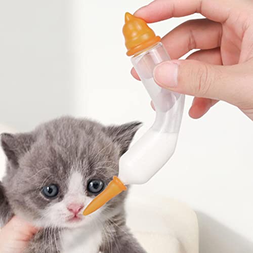 Fowybe Spritze zum Füttern von Katzen,Sauger für Haustiere mit Silikon - Fütterungsnippel und Spritzen zum Stillen neugeborener Welpen, Kaninchen von Fowybe