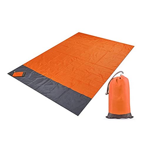 Picknickdecke, Wasserdicht Stranddecke Strand Zubehör - Strandmatte Sandfrei Picknickdecke Groß 200x140 cm, Strandmatte Gepolstert Faltbar Campingdecke Mit 4 Erdnagel, Für Strand Campen Piknik von Fowybe