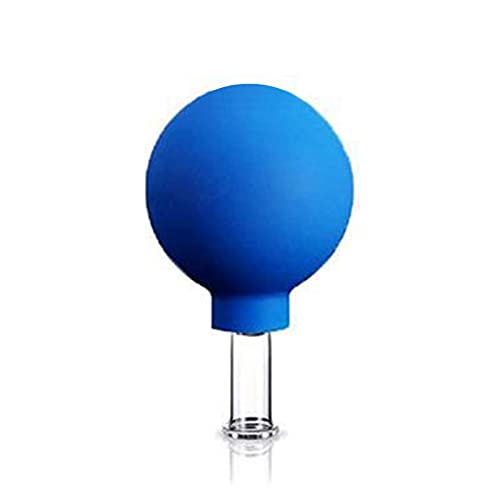 Schröpfgläser,Schröpfgläser Mit Saugball,Gesichts-Schröpfkugel-Set Gesichtsmassage Vakuum-Saug-Schröpf-Set,schröpfgläser Gesicht von Fowybe