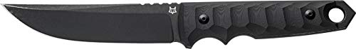 Fox Knives Ryu Fixed Blade FX-634 Knife Black Niolox Stainless Steel and Black G10 von Fox Knives