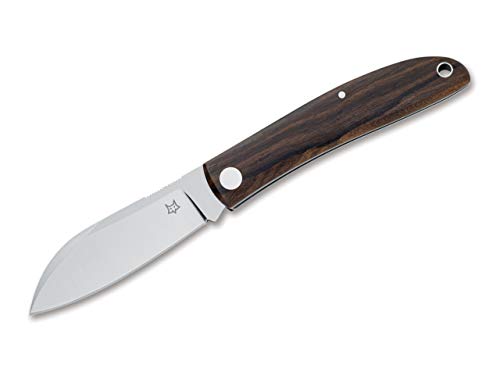 Fox Knives Unisex – Erwachsene Fox LIVRI ZICROTE, braun, 15,5 cm von Fox Knives