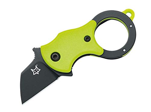 Fox Knives Unisex – Erwachsene Mini-TA Green Taschenmesser, Grün, 8 cm von Fox Knives