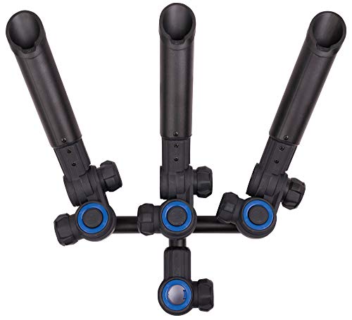 Fox Matrix 3D-R Multi Angle Rod Holder - Rutenhalter für 3 Angelruten, Rutenständer zum Feederangeln, Rutenablage für Feederrute von Matrix