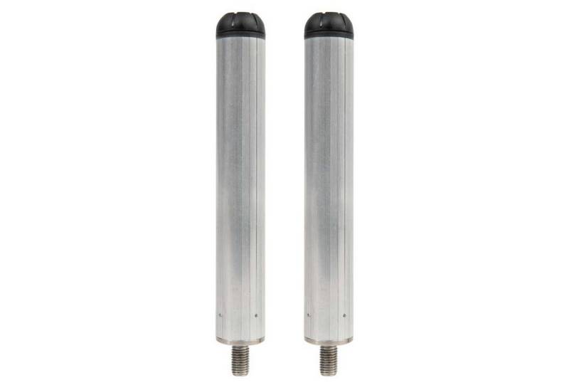 Fox Matrix Angelhocker Fox Matrix Silver Leg Extensions 25mm / 150mm - 2 Sitzkiepenbeine von Fox Matrix