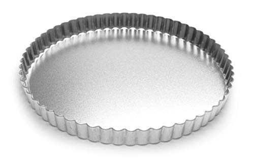 Fox Run Round Tartlet/Quiche Pan with Removable Bottom, Tin-Plated Steel, 9.5-Inch von Fox Run
