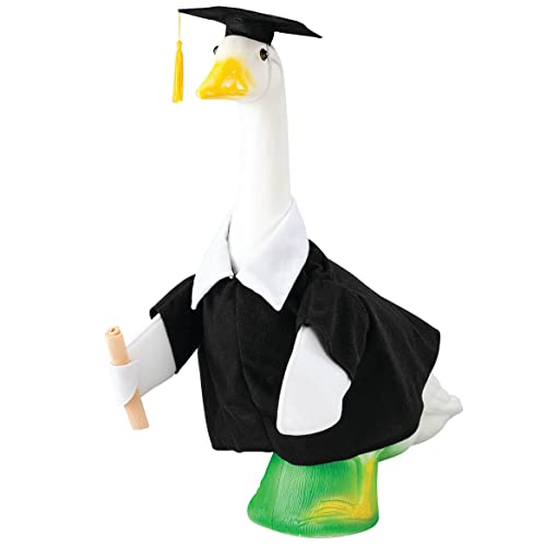 Fox Valley Traders Gaggleville Graduation Goose Outfit, passend für große 58,4 cm H-Statue von Fox Valley Traders
