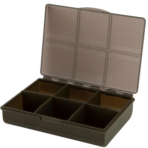 Fox Edges Standard Internal 6 Compartment Box - Zubehörbox für Karpfentackle, Kleinteilebox für Angelzubehör, Tacklebox von Fox