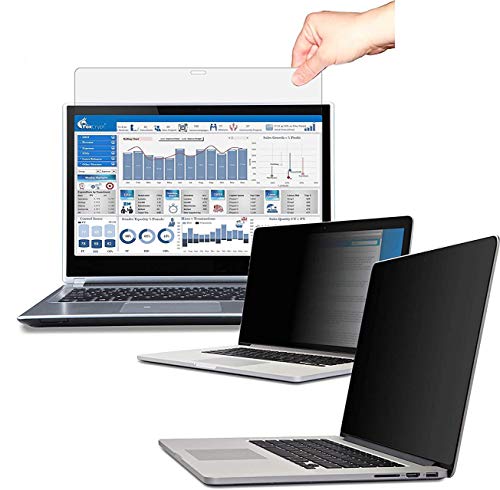 FoxCrypt Premium Anti-Spy Privacy Filter Blickschutzfilter Sichtschutzfolie Blickschutzfolie für Apple MacBook (Für MacBook 12") von FoxCrypt