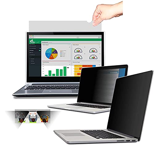 FoxCrypt Premium Laptop | Notebook Anti-Spy Privacy Filter Blickschutzfilter Sichtschutzfolie Blickschutzfolie - 11.6“ (16:9 Bildschirme) von FoxCrypt