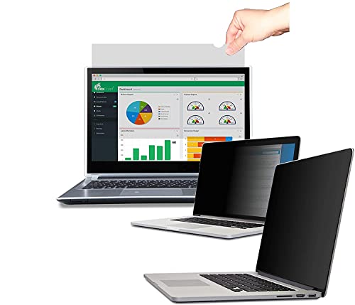 FoxCrypt Premium Laptop | Notebook Anti-Spy Privacy Filter Blickschutzfilter Sichtschutzfolie Blickschutzfolie - 12.5“ (16:9 Bildschirme) von FoxCrypt