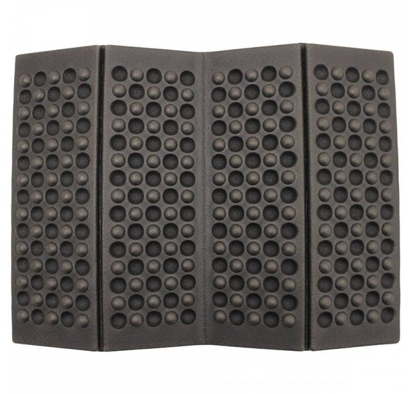 FoxOutdoor Sitzkissen Thermokissen, faltbar, schwarz, Gr. 39 x 30 x 1 cm, isolierende Noppenstruktur von FoxOutdoor