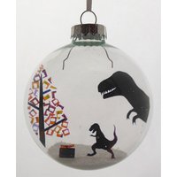 T. Rex-Mas Weihnachtsfeiertags-Verzierung T. Rex-Mas Weihnachtsfeiertags-Verzierung von FoxfireCraftsGA