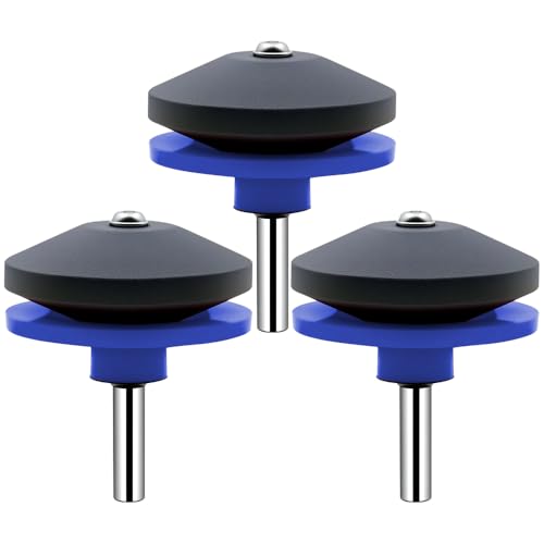 Rasenmäher Klingenschärfer, 2025 Neue Universal Multi-Sharp Rotary Rasenmäher Klinge, für jede Power Handbohrmaschine (Bule-3pcs) von Foxmars