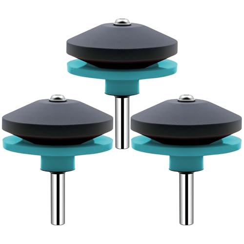 Rasenmäher Klingenschärfer, 2025 Neue Universal Multi-Sharp Rotary Rasenmäher Klinge, für jede Power Handbohrmaschine (Green-3pcs) von Foxmars
