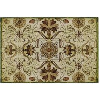 William Morris Floral Teppich Mittelalterliches Design von Foxwoodpillows
