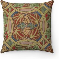Feigen - Und Weinrebenkissen, Herbstblätter, Kunsthandwerk, Missionsdekor, Handwerkerdekor von Foxwoodpillows