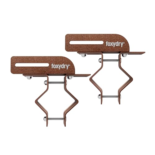 foxydry Adapter für runde Geländer – Halterung aus Aluminium und Edelstahl - Langlebig, rostfrei - Für Rundgeländer mit Durchmessern zwischen 40 und 65 mm foxydry Adapter für runde Geländer – Halterung aus Aluminium und Edelstahl - Langlebig, rostfrei - Für Rundgeländer mit Durchmessern zwischen 40 und 65 mm von Foxydry
