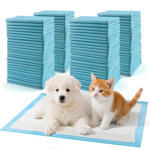 Foydream 100 Stück Trainingspads für Hunde, 60X60 cm PIPI Matten für Welpen, Unterlagen Baby mit 6 Schichten Leckage Design, Die Oberflächen Schnell Trocknen Können und Haustiere Trainieren von Foydream