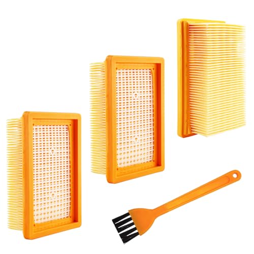Foydream 3 Stück Staubsauger Filter, 4 Stück Set mit Enthält Einer 1 Reinigungsbürste für Kärcher Staubsauger Mehrzwecksaugern WD4,MV4, MV5, MV6 Filter Ersatz, Waschbare und Wiederverwendbare Foydream 3 Stück Staubsauger Filter, 4 Stück Set mit Enthält Einer 1 Reinigungsbürste für Kärcher Staubsauger Mehrzwecksaugern WD4,MV4, MV5, MV6 Filter Ersatz, Waschbare und Wiederverwendbare von Foydream