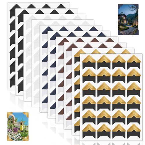 240 Stück 10 Blatt Fotoecken Selbstklebend,Fotoecken Aufkleber für Sammelalben,Foto Klebeecken Selbstklebend,Foto Montage sticker fotoalbum,für DIY Scrapbooking Bilderalbum(5 Farben) 240 Stück 10 Blatt Fotoecken Selbstklebend,Fotoecken Aufkleber für Sammelalben,Foto Klebeecken Selbstklebend,Foto Montage sticker fotoalbum,für DIY Scrapbooking Bilderalbum(5 Farben) von Foyods
