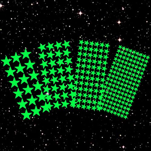 554 Selbstklebend Leuchtsterne Wandaufklebern,Leuchtende Sternenhimmel Aufkleber,Beruhigende Sternenhimmel Aufkleber,DIY-Wandaufkleber mit fluoreszierenden leuchtenden Sternen für Babys 554 Selbstklebend Leuchtsterne Wandaufklebern,Leuchtende Sternenhimmel Aufkleber,Beruhigende Sternenhimmel Aufkleber,DIY-Wandaufkleber mit fluoreszierenden leuchtenden Sternen für Babys von Foyods