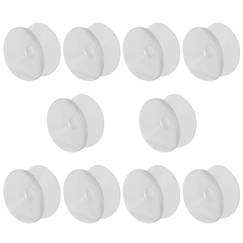 Fozriybefy 10 Stk Doppel Einseitig Saugheber - Sucker-Pads Fuer Glas, Kunststoff - 30Mm Breite von Fozriybefy