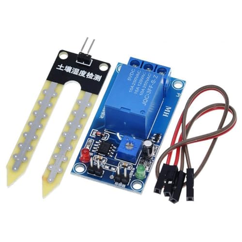 Fozriybefy DC 5V Bodenfeuchtesensor-Relaissteuermodul Automatische Bewässerung Des Feuchtigkeitsstartschalters Fozriybefy DC 5V Bodenfeuchtesensor-Relaissteuermodul Automatische Bewässerung Des Feuchtigkeitsstartschalters von Fozriybefy