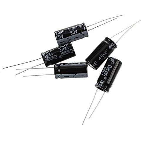 Fozriybefy Fozriybefy (R) 5 x 470uF 50V 105°C Radialer Elektrolyt Kondensator 10x20mm von Fozriybefy