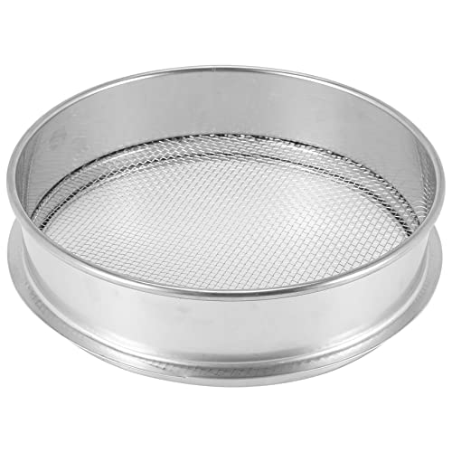 Fozriybefy Hoch Leistungs Garten RäTsel Sieb Ineinander Greifen Boden Sieb Kompost Samen BehäLter Gartenarbeit Werkzeug -8 (2.5Mm) von Fozriybefy